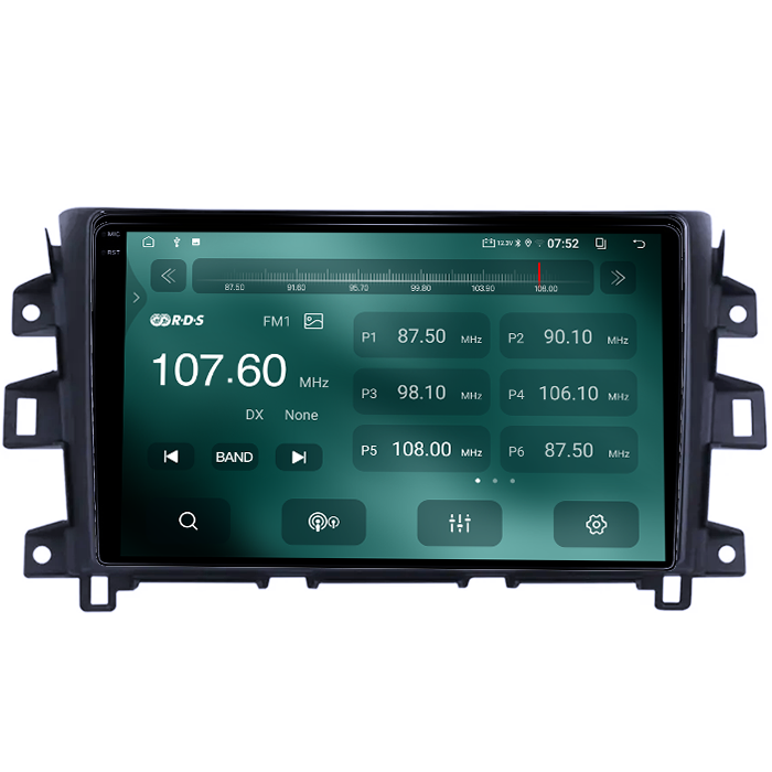 Navigatie dedicata Nissan Navara 2014-2016, 4GB RAM 64GB ROM, Quadcore, Android 14, Display QLED  9", DSP, Carplay&Android Auto, Suport camere AHD [3]