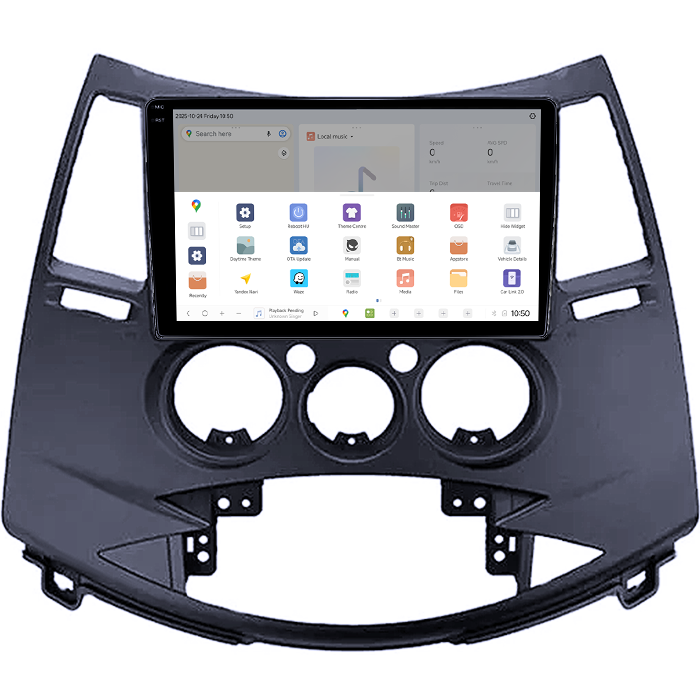 Navigatie dedicata Mitsubishi Grandis 2003-2011, DUDU3, 4GB RAM 64GB ROM, Octacore, Platforma 8581, Android, Display QLED 10", DSP, Carplay&AndroidAuto [3]