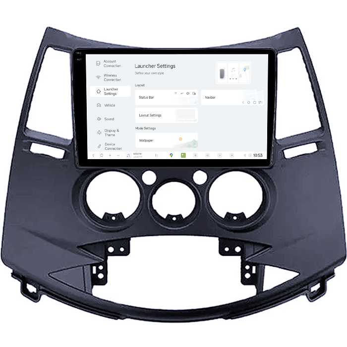Navigatie dedicata Mitsubishi Grandis 2003-2011, DUDU3, 4GB RAM 64GB ROM, Octacore, Platforma 8581, Android, Display QLED 10", DSP, Carplay&AndroidAuto [5]