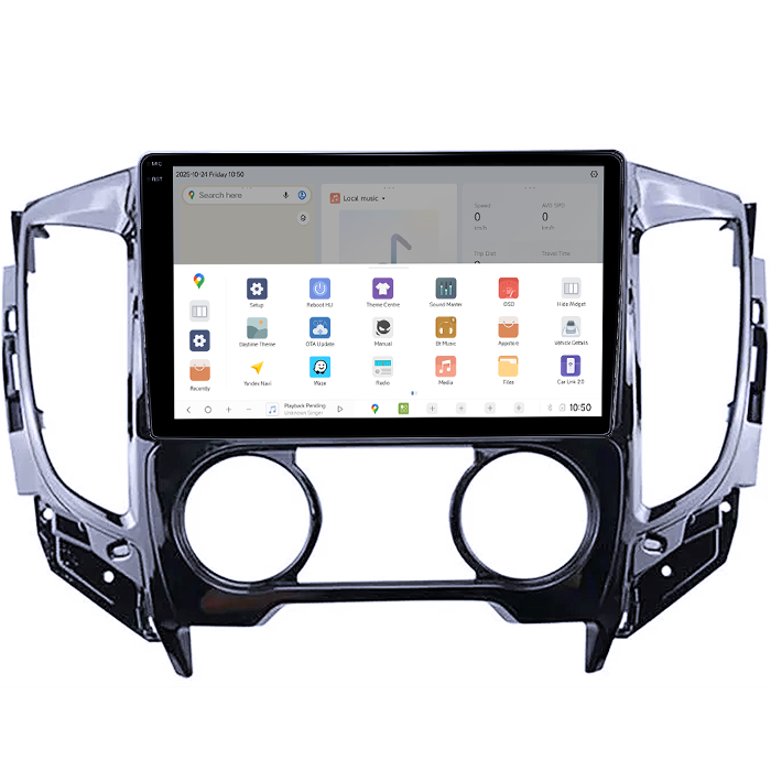 Navigatie dedicata Mitsubishi L200 2015-2019, DUDU3, 4GB RAM 64GB ROM, Octacore, Platforma 8581, Android, Display QLED 10", DSP, Carplay&AndroidAuto [3]