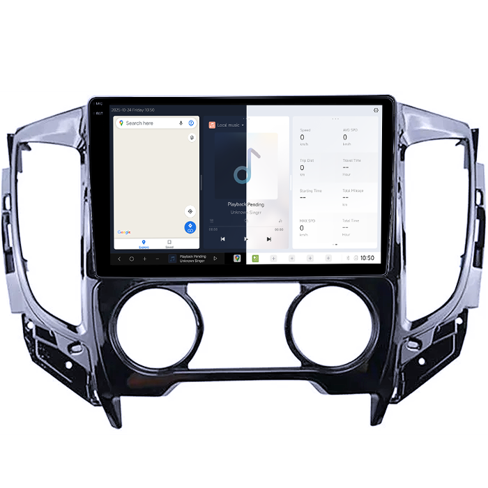 Navigatie dedicata Mitsubishi L200 2015-2019, DUDU3, 4GB RAM 64GB ROM, Octacore, Platforma 8581, Android, Display QLED 10", DSP, Carplay&AndroidAuto [2]