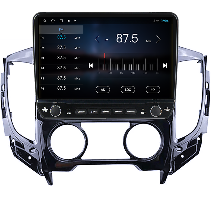 Navigatie dedicata Mitsubishi L200 2015-2019 Tesla cu butoane rotative model 2024, 4GB RAM 64GB ROM, Procesor Quadcore, Android 14, Display QLED 10", DSP, Carplay&Android Auto [3]