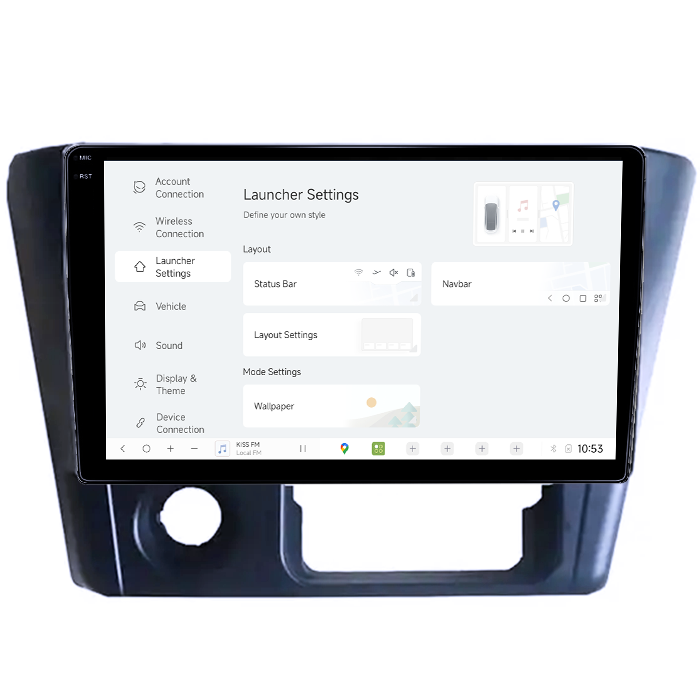Navigatie dedicata Mitsubishi Lancer 2006, DUDU3, 4GB RAM 64GB ROM, Octacore, Platforma 8581, Android, Display QLED 10", DSP, Carplay&AndroidAuto [5]