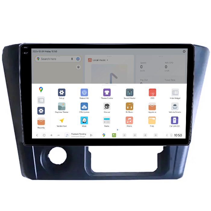 Navigatie dedicata Mitsubishi Lancer 2006, DUDU3, 4GB RAM 64GB ROM, Octacore, Platforma 8581, Android, Display QLED 10", DSP, Carplay&AndroidAuto [3]