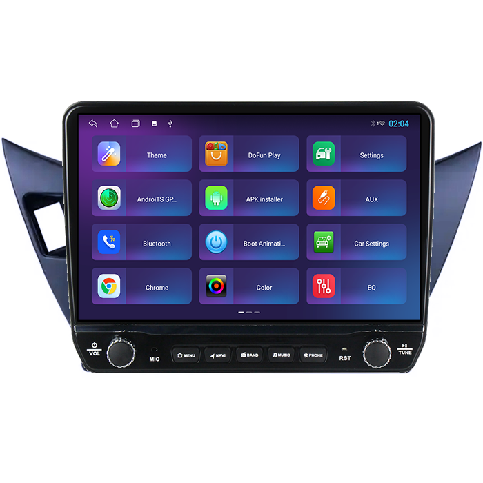 Navigatie dedicata Mitsubishi Lancer 2001-2007 Tesla cu butoane rotative model 2024, 4GB RAM 64GB ROM, Procesor Quadcore, Android 14, Display QLED 10", DSP, Carplay&Android Auto [4]