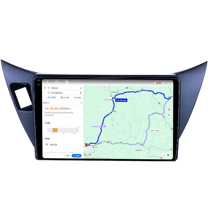Navigatie dedicata Mitsubishi Lancer 2001-2007, 4GB RAM 64GB ROM, Octacore, Android 14, Display QLED 1K 9", Carplay&Android Auto, SIM 4G, Ventilator Activ [4]