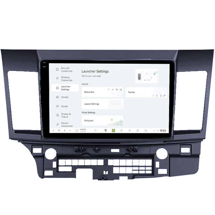 Navigatie dedicata Mitsubishi Lancer 2007-2012, DUDU3, 4GB RAM 64GB ROM, Octacore, Platforma 8581, Android, Display QLED 10", DSP, Carplay&AndroidAuto [5]