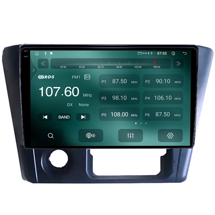Navigatie dedicata Mitsubishi Lancer 2006, 4GB RAM 64GB ROM, Quad Core, Display 9" QLED 1K, Carplay, Android 14, Bluetooth, Magazin Play, Suport Camere AHD [4]