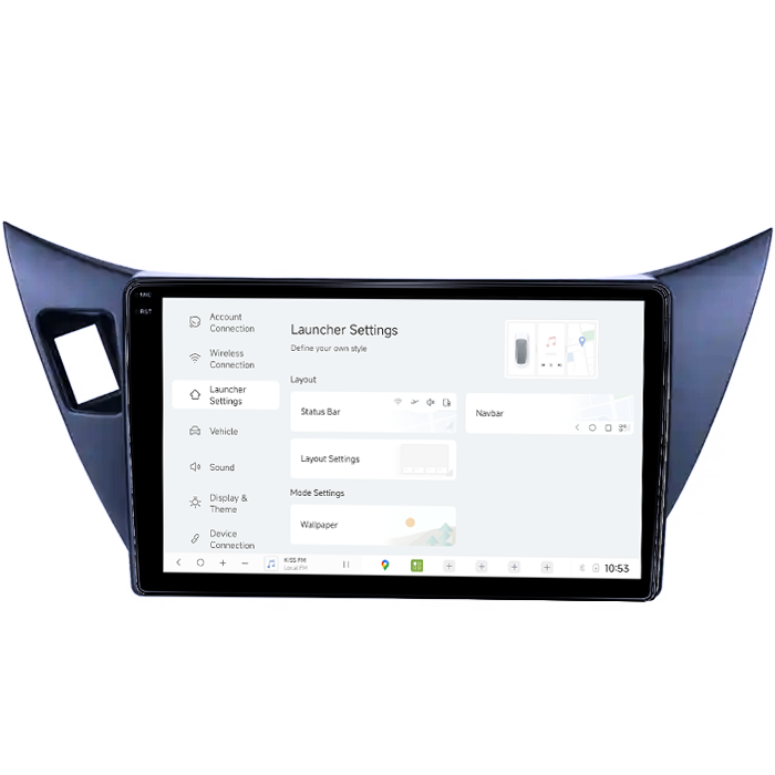Navigatie dedicata Mitsubishi Lancer 2001-2007, DUDU3, 4GB RAM 64GB ROM, Octacore, Platforma 8581, Android, Display QLED 10", DSP, Carplay&AndroidAuto [5]