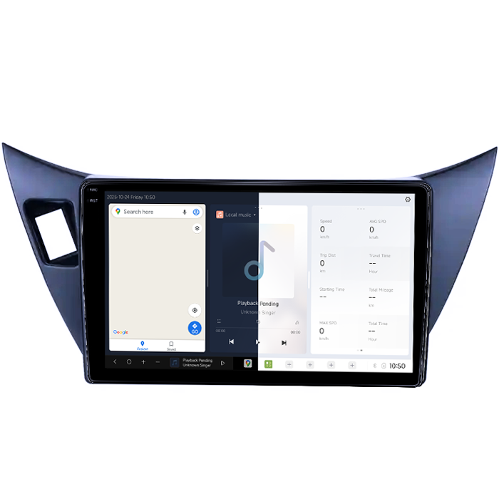 Navigatie dedicata Mitsubishi Lancer 2001-2007, DUDU3, 4GB RAM 64GB ROM, Octacore, Platforma 8581, Android, Display QLED 10", DSP, Carplay&AndroidAuto [2]