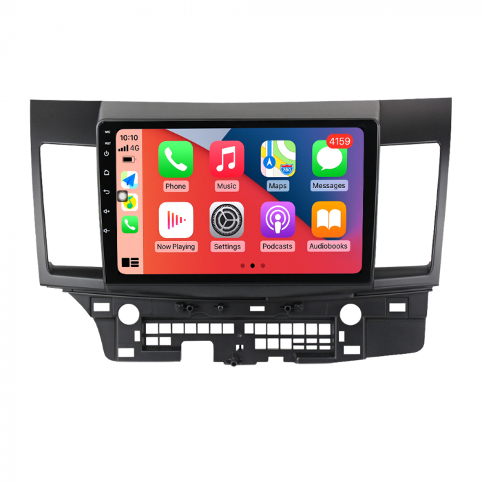 Navigatie dedicata Mitsubishi Lancer 2007-2012, 4 GB RAM 32 ROM, Android 13, Display QLED, 10", DSP, Carplay, Android Auto, Internet, Youtube , Waze , WI-FI , USB , Bluetooth [4]