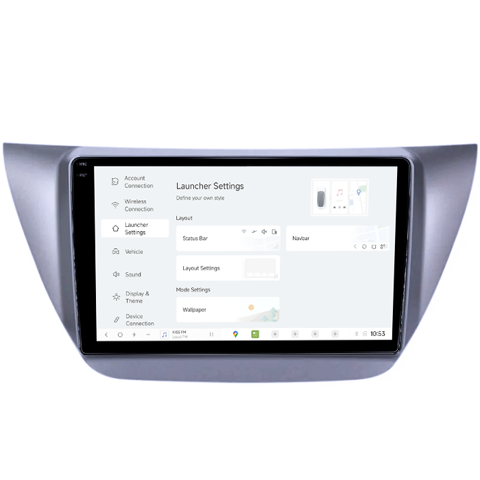 Navigatie dedicata Mitsubishi Lancer IX 2006-2010, DUDU3, 4GB RAM 64GB ROM, Octacore, Platforma 8581, Android, Display QLED 10", DSP, Carplay&AndroidAuto [5]