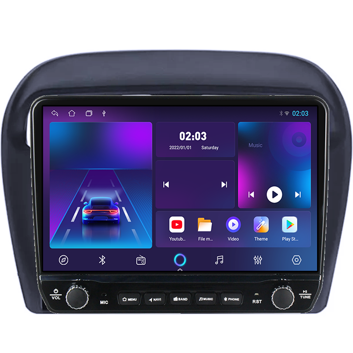 Navigatie dedicata Mitsubishi Mirage Attrage 2012-2018 Tesla cu butoane rotative model 2024, 4GB RAM 64GB ROM, Procesor Quadcore, Android 14, Display QLED 10", DSP, Carplay&Android Auto [5]