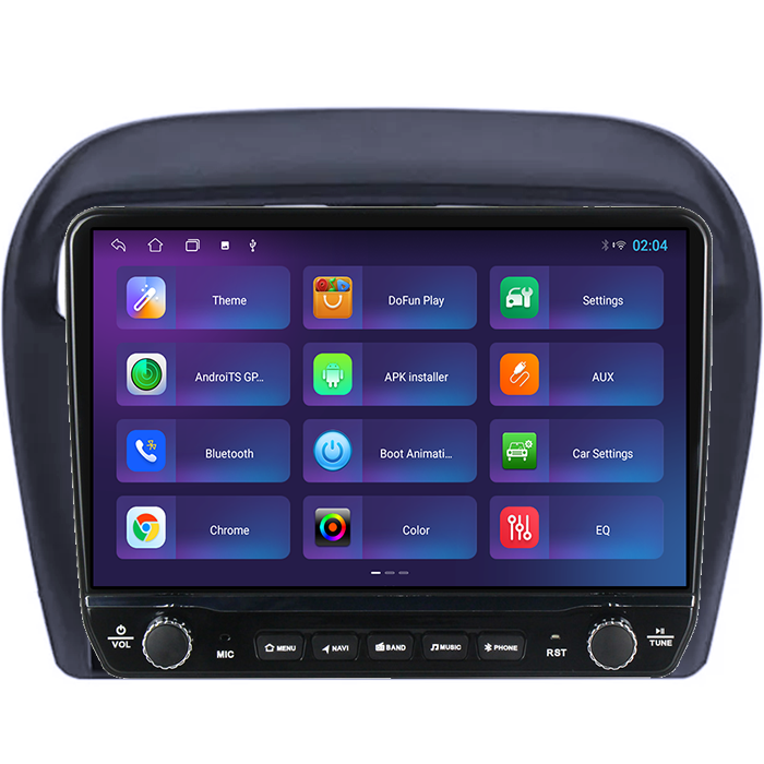 Navigatie dedicata Mitsubishi Mirage Attrage 2012-2018 Tesla cu butoane rotative model 2024, 4GB RAM 64GB ROM, Procesor Quadcore, Android 14, Display QLED 10", DSP, Carplay&Android Auto [4]