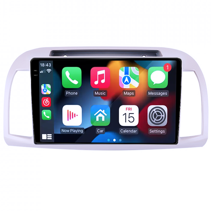 Navigatie dedicata Mitsubishi Micra 2002-2020, 8GB RAM 128GB ROM, Octacore, Platforma 7862, Android 14, Display QLED 9" 2K, Suporta camera 360", DSP, Carplay&Android [2]