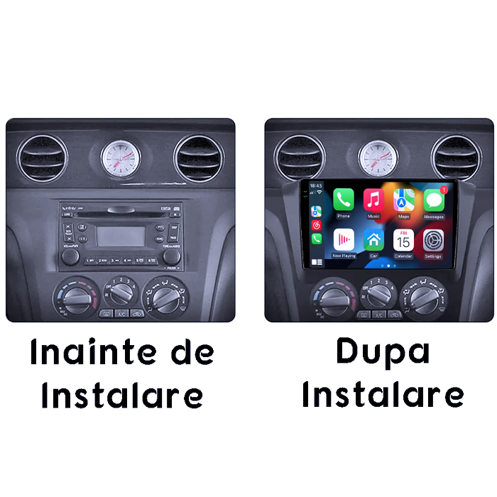 Navigatie dedicata Mitsubishi Outlander 2001-2005, 4GB RAM 64GB ROM, Procesor Qualcomm Octacore, Android 14, Rezolutie 2K, Display QLED 10", DSP, Carplay&Android Auto, SIM 4G [8]
