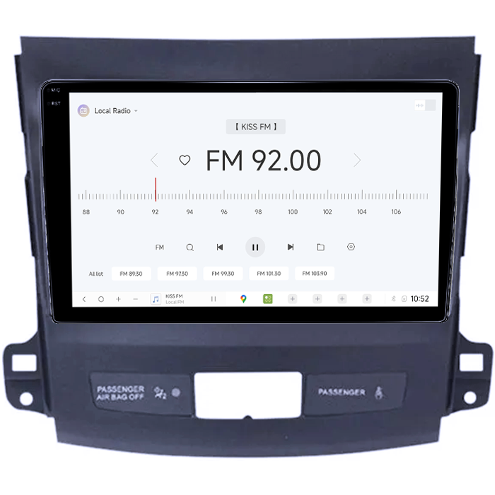 Navigatie dedicata Mitsubishi Outlander 2005-2011, DUDU3, 4GB RAM 64GB ROM, Octacore, Platforma 8581, Android, Display QLED 9", DSP, Carplay&AndroidAuto [4]
