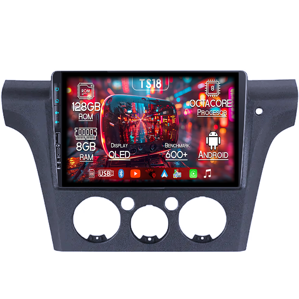 Navigatie dedicata Mitsubishi Outlander 2001-2005, USB&Butoane fizice frontale, Platforma TS18, 10 Inch, 8GB RAM 128GB ROM, Octacore, Android 14, Android Auto&Carplay [1]
