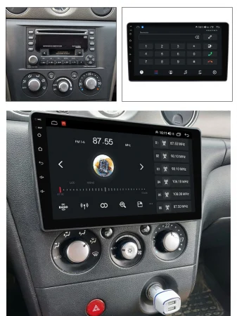 Navigatie dedicata Mitsubishi Outlander 2004-2008, 8GB RAM 128GB ROM, Octacore, Platforma TS18, Android 13, Display QLED 9”, Suporta camera 360º, DSP, Carplay&Android Auto, SIM 4G, Ventilator Activ [3]