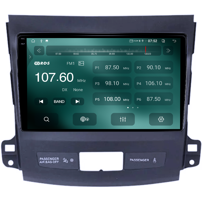 Navigatie dedicata Mitsubishi Outlander 2006-2014, 4GB RAM 64GB ROM, Quad Core, Display 9" QLED 1K, Carplay, Android 14, Bluetooth, Magazin Play, Suport Camere AHD [3]