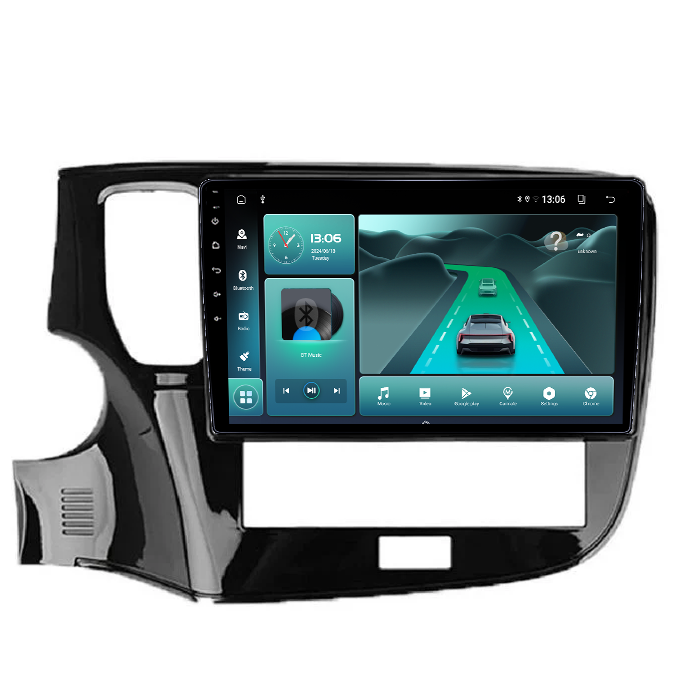 Navigatie dedicata Mitsubishi Outlander 2019-2021, 12GB RAM 256GB ROM, Android 13, Rezolutie 2K, Display QLED, 9", DSP, Carplay, Android Auto, Internet, Youtube [4]