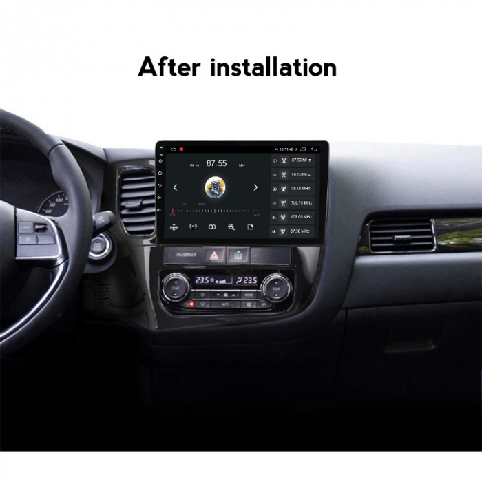 Navigatie dedicata Mitsubishi Outlander 2012-2018, 4 GB RAM 32 ROM, Android 13, Display QLED, 10", DSP, Carplay, Android Auto, Internet, Youtube , Waze , WI-FI , USB , Bluetooth [4]