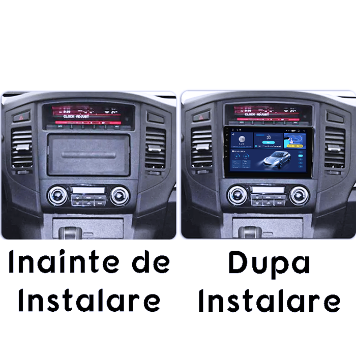 Navigatie dedicata Mitsubishi Pajero 2006-2014, DUDU3, 4GB RAM 64GB ROM, Octacore, Platforma 8581, Android, Display QLED 9", DSP, Carplay&AndroidAuto [6]