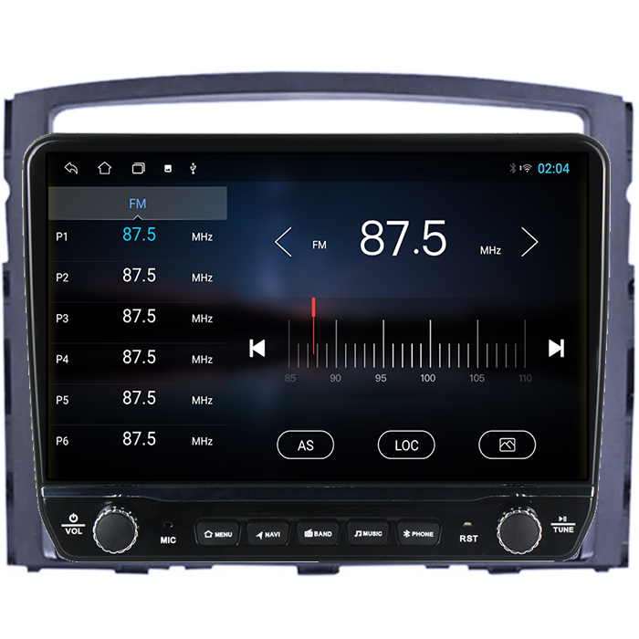 Navigatie dedicata Mitsubishi Pajero 2006-2014 Tesla cu butoane rotative model 2024, 4GB RAM 64GB ROM, Procesor Quadcore, Android 14, Display QLED 10", DSP, Carplay&Android Auto [3]