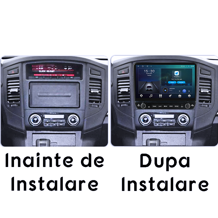 Navigatie dedicata Mitsubishi Pajero 2006-2014 Tesla cu butoane rotative model 2024, 4GB RAM 64GB ROM, Procesor Quadcore, Android 14, Display QLED 10", DSP, Carplay&Android Auto [7]