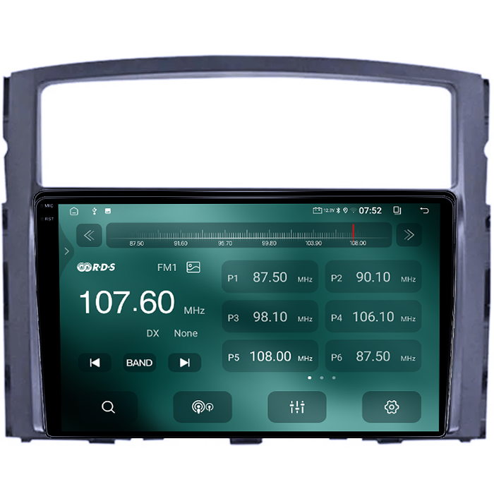 Navigatie dedicata Mitsubishi Pajero 2006-2012, 4GB RAM 64GB ROM, Quadcore, Android 14, Display QLED 1K, 9", DSP, Carplay&Android Auto, , Suport Camere AHD [5]