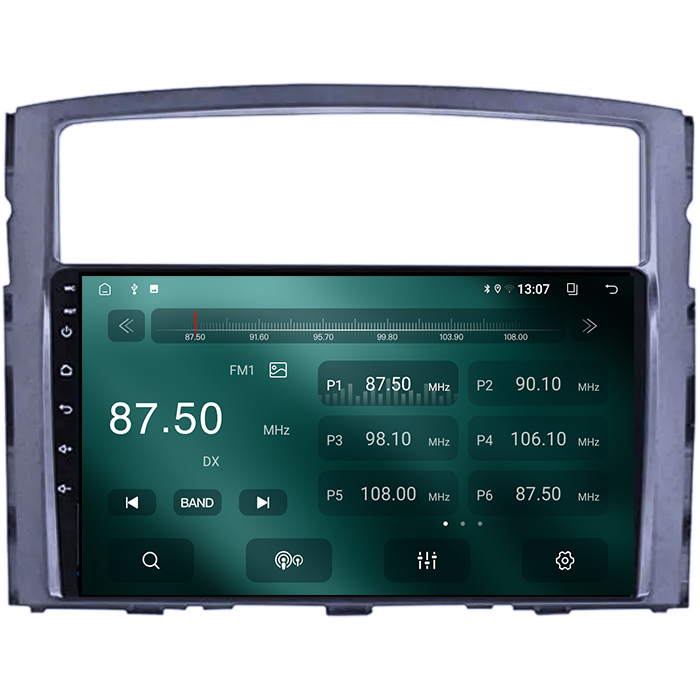 Navigatie dedicata Mitsubishi Pajero 2006-2012, 8GB RAM 128GB ROM, Octacore, Platforma TS18, Android 13, Display QLED 9”, Suporta camera 360º, DSP, Carplay&Android Auto, SIM 4G, Ventilator Activ [1]