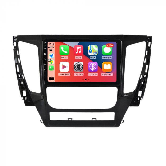 Navigatie dedicata Mitsubishi Pajero 2016-2018, 4 GB RAM 32 ROM, Android 13, Display QLED, 9", DSP, Carplay, Android Auto, Internet, Youtube , Waze , WI-FI , USB , Bluetooth [2]
