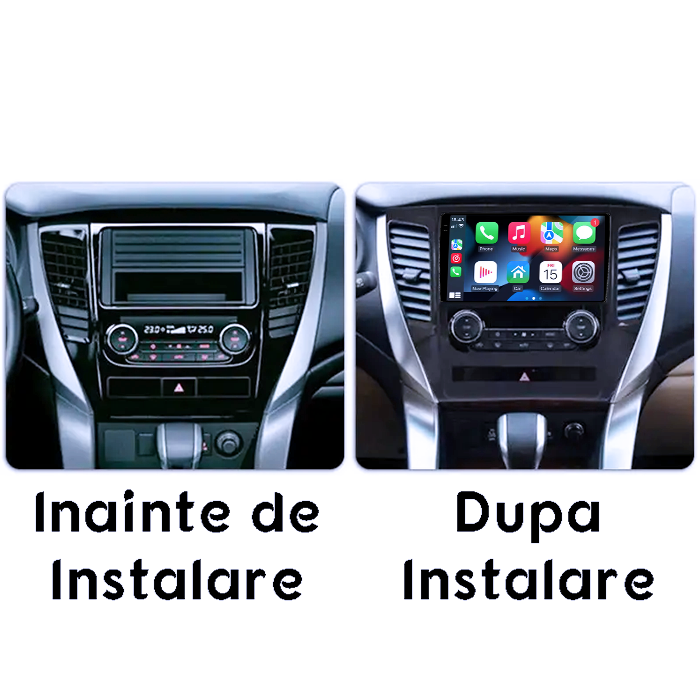 Navigatie dedicata Mitsubishi Pajero 2016-2018, 4GB RAM 64GB ROM, Procesor Qualcomm Octacore, Android 14, Rezolutie 2K, Display QLED 9", DSP, Carplay&Android Auto, SIM 4G [7]