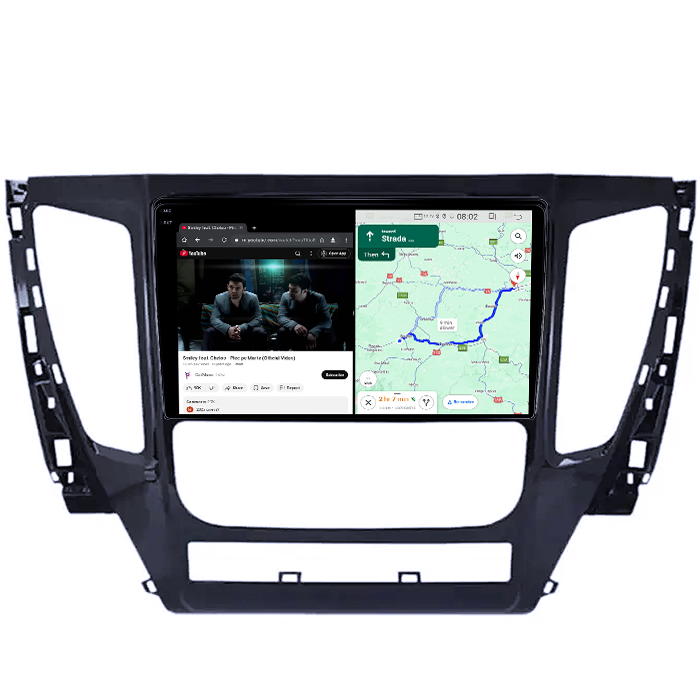 Navigatie dedicata Mitsubishi Pajero 2016-2018, 4GB RAM 64GB ROM, Quad Core, Display 9" QLED 1K, Carplay, Android 14, Bluetooth, Magazin Play, Suport Camere AHD [4]