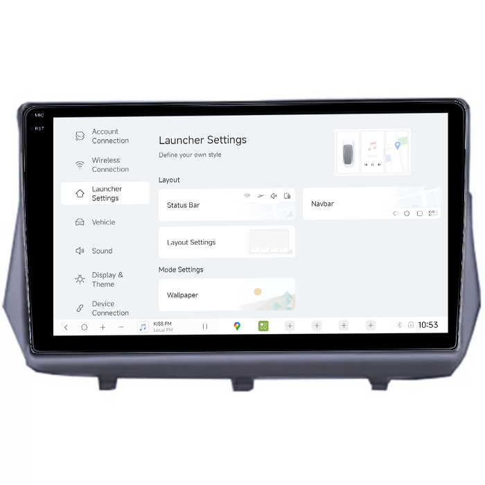 Navigatie dedicata Mitsubishi Savrin 2004-2012, DUDU3, 4GB RAM 64GB ROM, Octacore, Platforma 8581, Android, Display QLED 9", DSP, Carplay&AndroidAuto [5]