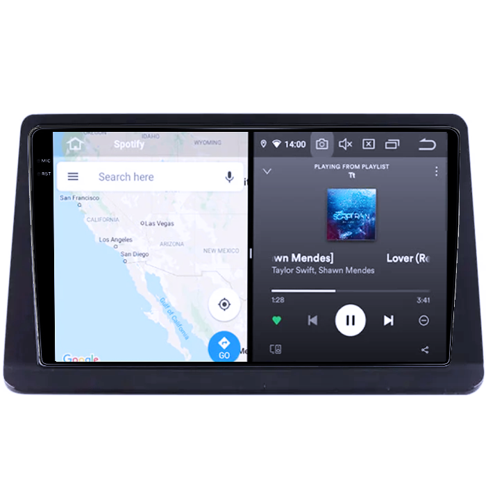 Navigatie dedicata Mitsubishi Pajero Montero V31 Cheetah, 8GB RAM 128GB ROM, Octacore, Platforma 7862,Android 14, Display QLED 9", Suporta camera 360", D [7]