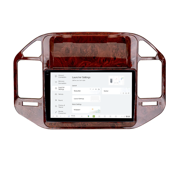 Navigatie dedicata Mitsubishi Pajero V73 V2, DUDU3, 4GB RAM 64GB ROM, Octacore, Platforma 8581, Android, Display QLED 9", DSP, Carplay&AndroidAuto [5]