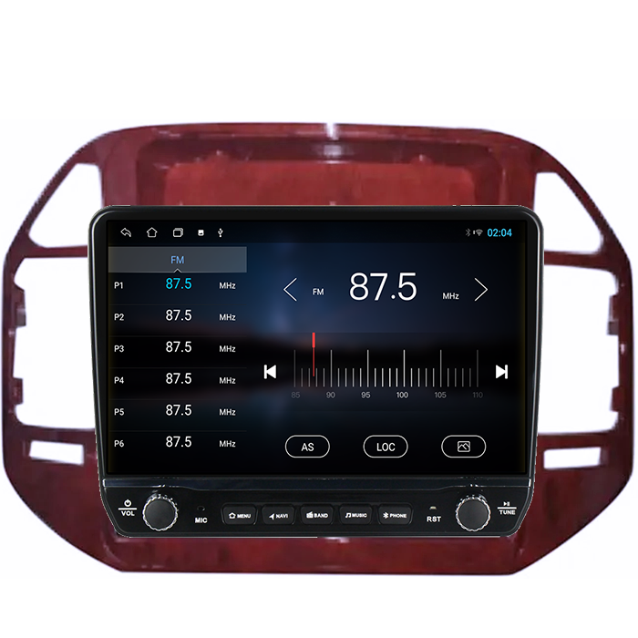 Navigatie dedicata Mitsubishi Pajero V73 Tesla cu butoane rotative model 2024, 4GB RAM 64GB ROM, Procesor Quadcore, Android 14, Display QLED 10", DSP, Carplay&Android Auto [3]