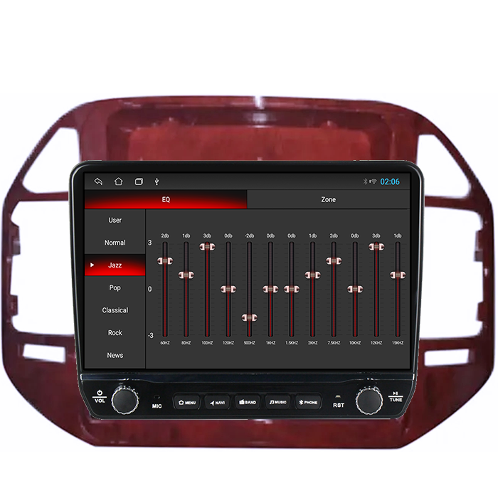 Navigatie dedicata Mitsubishi Pajero V73 Tesla cu butoane rotative model 2024, 4GB RAM 64GB ROM, Procesor Quadcore, Android 14, Display QLED 10", DSP, Carplay&Android Auto [2]