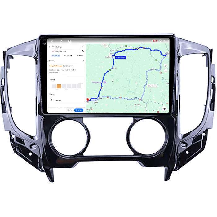 Navigatie dedicata Mitsubishi Pajero Sport 2006-2012, 4GB RAM 64GB ROM, Octacore, Android 14, Display QLED 1K 9", Carplay&Android Auto, SIM 4G, Ventilator Activ [4]