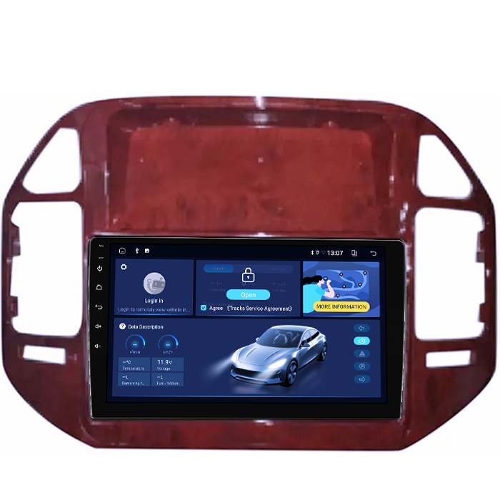 Navigatie dedicata Mitsubishi Pajero V73 2004-2011, 4GB RAM 64GB ROM, Quadcore, Android 14, Display QLED 1K, 9", DSP, Carplay&Android Auto, , Suport Camere AHD [3]