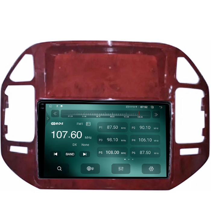 Navigatie dedicata Mitsubishi Pajero V73 2004-2011, 8GB RAM 128GB ROM, Octacore, Platforma TS18, Android 14, Display QLED 9", Suporta camera 360", DSP, Carplay&Android Auto, SIM 4G, Ventilator Acti [3]