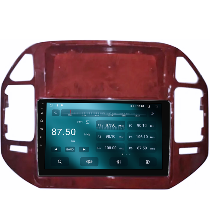(Resigilata) Navigatie dedicata Mitsubishi Pajero V73 2004-2011, maro, 2GB RAM 32GB ROM, Quad Core, Display 9" IPS Full HD, Carplay&Android Auto, Android 14, Suport camere AHD [4]