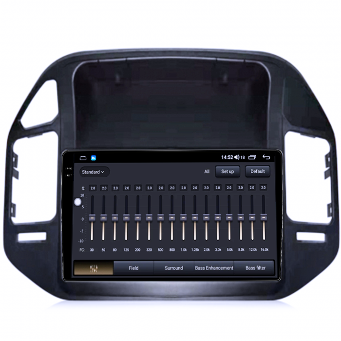 Navigatie dedicata Mitsubishi Pajero V73, 8GB RAM 128GB ROM, Octacore, Platforma 7862,Android 14, Display QLED 9", Suporta camera 360", DSP, Carplay&Andr [8]