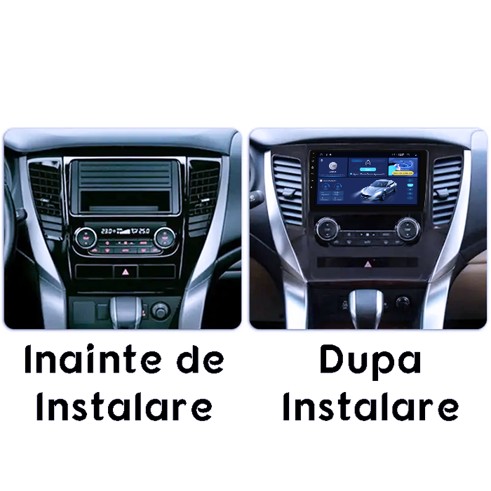Navigatie dedicata Mitsubishi Pajero 2016-2018, DUDU3, 4GB RAM 64GB ROM, Octacore, Platforma 8581, Android, Display QLED 9", DSP, Carplay&AndroidAuto [6]