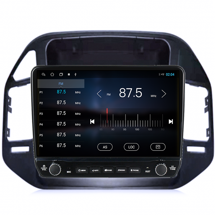 Navigatie dedicata Mitsubishi Pajero V73 Tesla cu butoane rotative model 2024, 4GB RAM 64GB ROM, Procesor Quadcore, Android 14, Display QLED 10", DSP, Carplay&Android Auto [3]