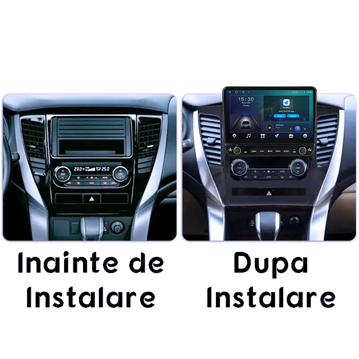 Navigatie dedicata Mitsubishi Pajero 2016-2018 Tesla cu butoane rotative model 2024, 4GB RAM 64GB ROM, Procesor Quadcore, Android 14, Display QLED 10", DSP, Carplay&Android Auto [7]