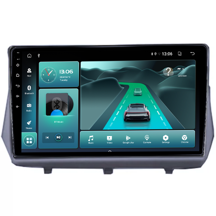 Navigatie dedicata Mitsubishi Savrin 2004-2012, 12GB RAM 256GB ROM, Android 14, Rezolutie 2K, Display QLED, 9", DSP, Carplay, Android Auto, Internet, Youtube, Waze, Wi Fi, USB [4]