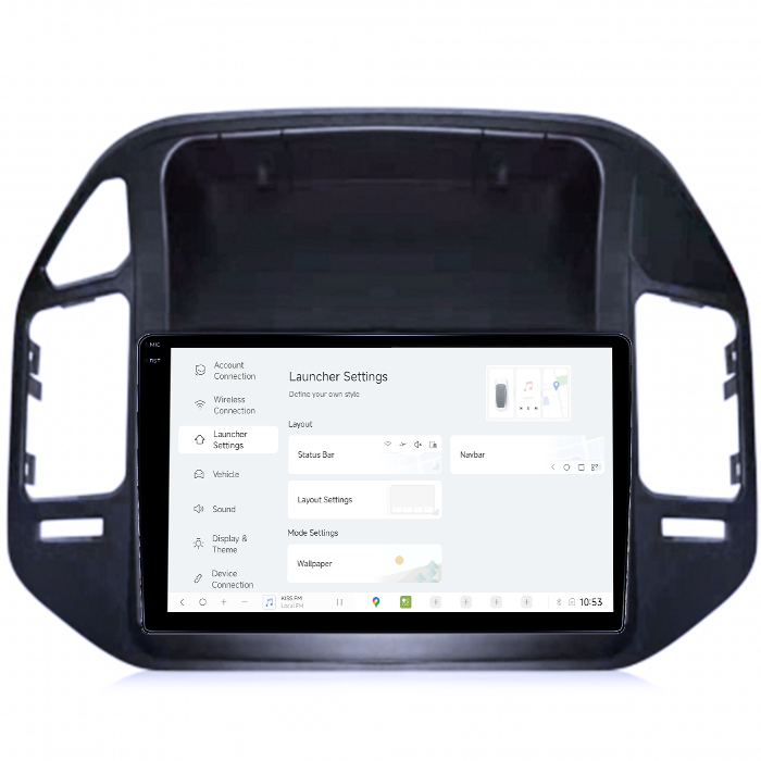 Navigatie dedicata Mitsubishi Pajero V73, DUDU3, 4GB RAM 64GB ROM, Octacore, Platforma 8581, Android, Display QLED 9", DSP, Carplay&AndroidAuto [5]