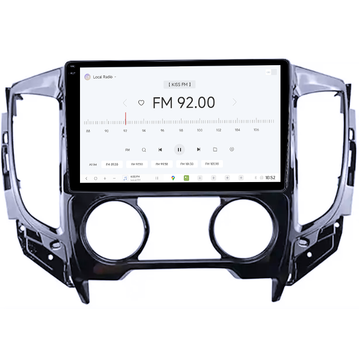 Navigatie dedicata Mitsubishi Triton 2015, DUDU3, 4GB RAM 64GB ROM, Octacore, Platforma 8581, Android, Display QLED 9", DSP, Carplay&AndroidAuto [4]